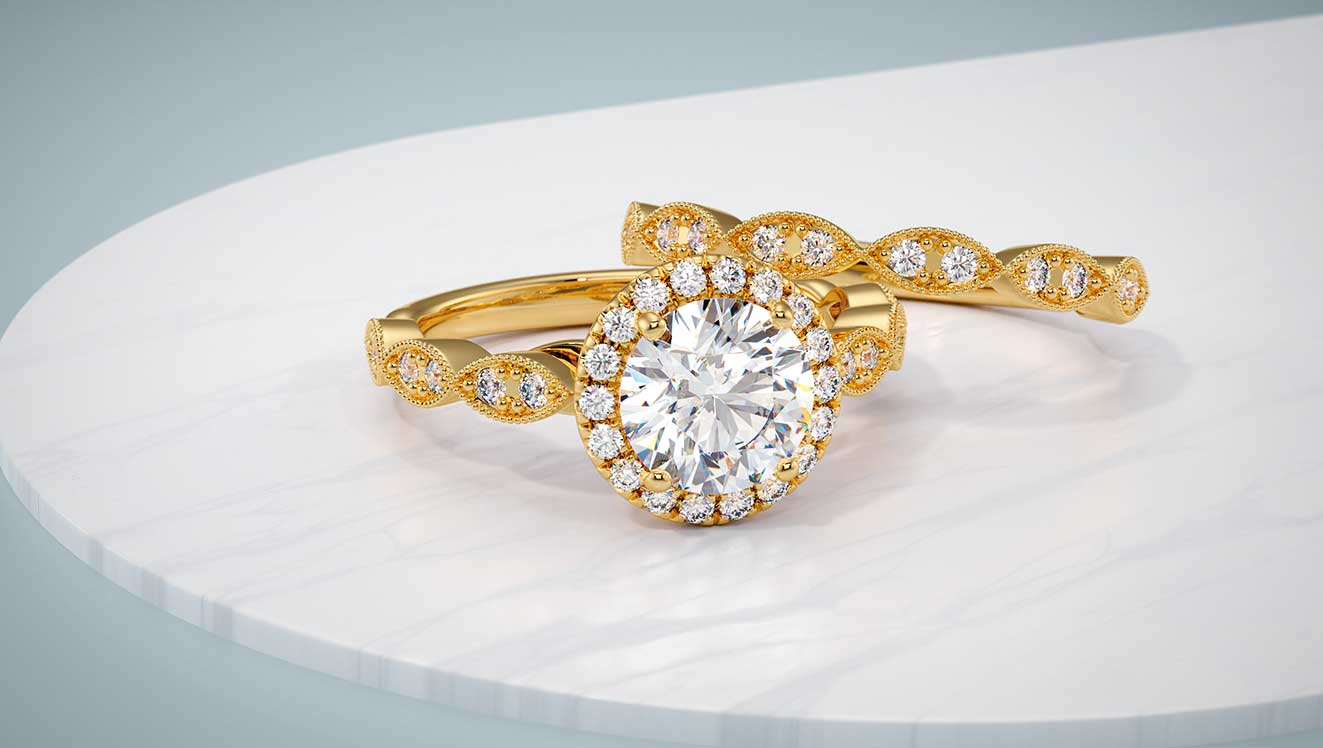 The perfect diamond ring